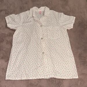 Vintage 70s Floral Blouse by Sears